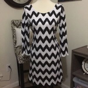 Uncle Frank chevron‎ dress sz medium